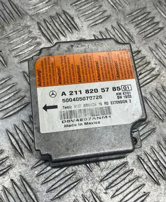 Mercedes-Benz E W211 Airbag control unit/module A2118205785 500405070726