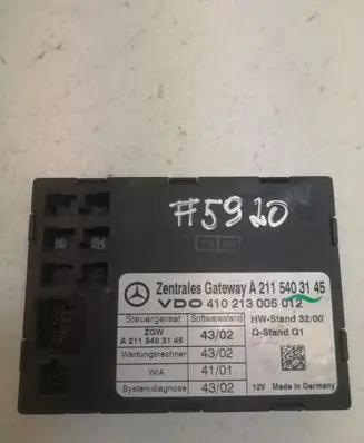 Gateway control module