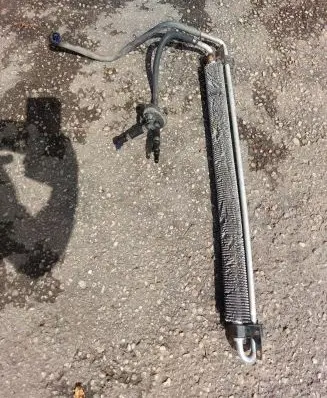 Land Rover Freelander Fuel cooler (radiator) 81912001401