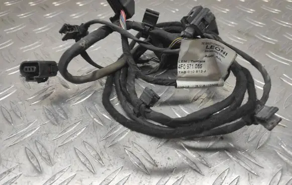 Audi A6 S6 C6 4F Parking sensor (PDC) wiring loom 4F0971085 G2492B TAB010813J