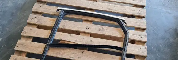 Audi A6 S6 C8 4K Rubber seal rear door 4K5839431B
