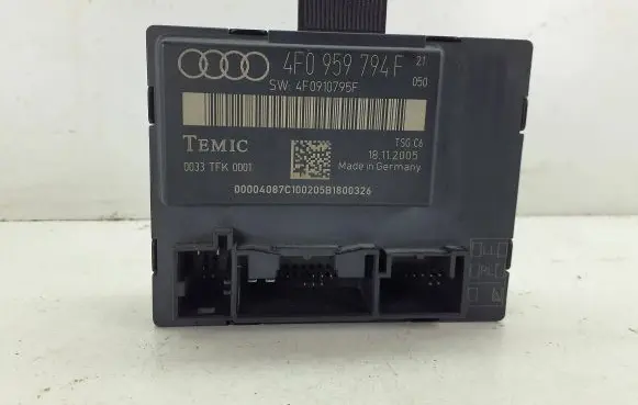Audi A6 S6 C6 4F Door control unit/module 4F0959794F 4F0910795F 18112005