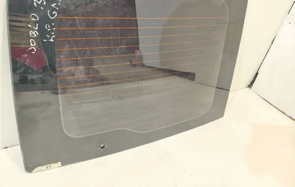 Fiat Doblo Loading door trunk window/glass 