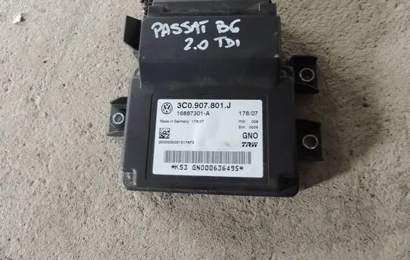 Volkswagen PASSAT B6 Hand brake control module 16887301A 3C0907801J