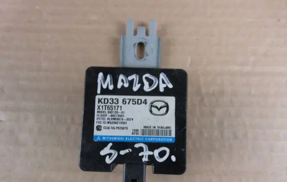 Mazda CX-5 Keyless (KESSY) go control unit/module KD33675D4 X1T65171