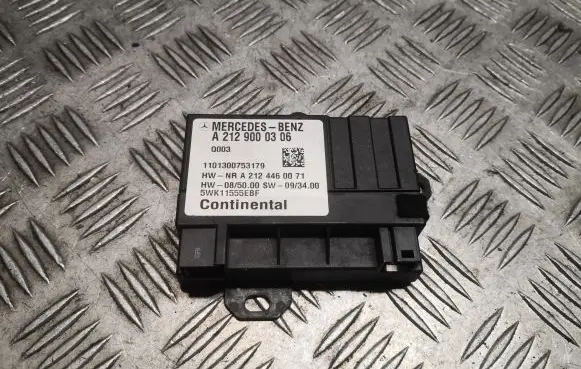 Mercedes-Benz C W204 Fuel injection pump control unit/module 2129000306 A2129000306