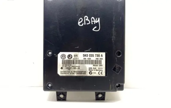 Volkswagen PASSAT B6 Bluetooth control unit module 5K0035730A