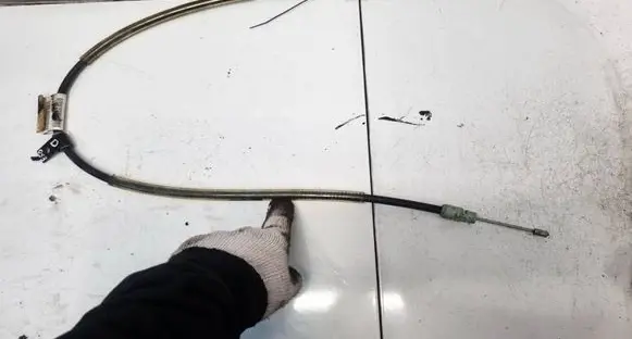 Jaguar XF Handbrake/parking brake wiring cable 7151120 B12290145337
