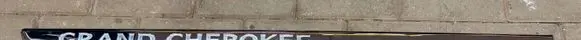 Jeep Grand Cherokee Front door trim (molding) 55079307AE