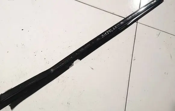 Mitsubishi Lancer X Rear door glass trim molding