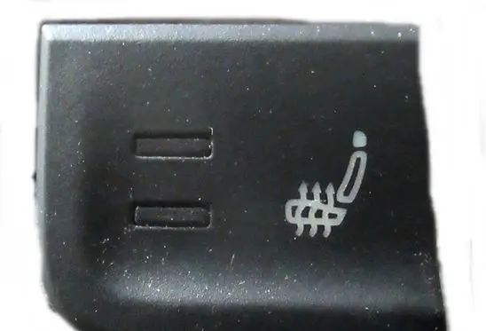 Volkswagen Polo V 6R Seat heating switch 6C0963563A