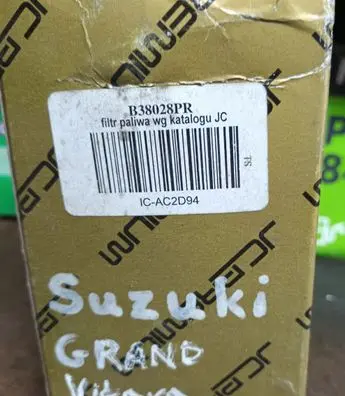 Suzuki Grand Vitara II Fuel filter B38028PR