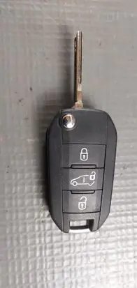 Peugeot Partner III Ignition key/card 9809825177