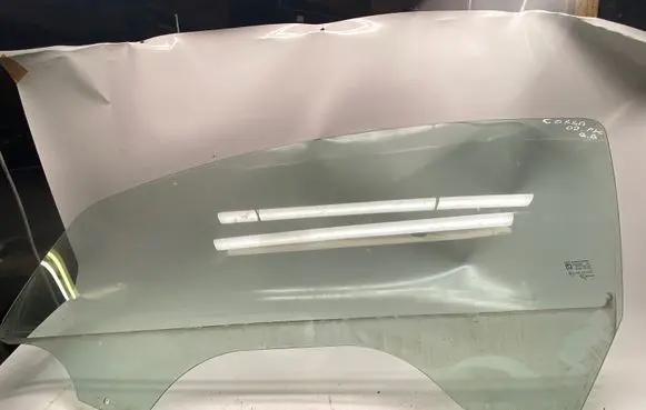 Opel Corsa D Front door window/glass (coupe) 43R009007 E000189