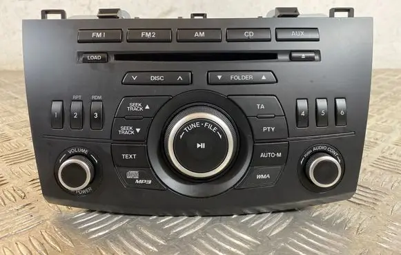 Mazda 3 II Radio/CD/DVD/GPS head unit 14792726 BFH566AR0 637225603A2726