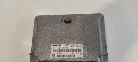 Opel Astra G Engine control unit/module 0281001670 90589736 990618