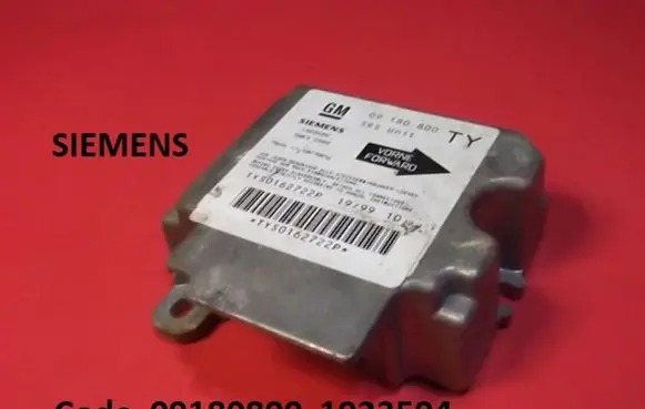 Opel Zafira A Airbag control unit/module 09180800 1923594