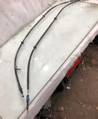 Peugeot Expert Handbrake/parking brake wiring cable 9821098580