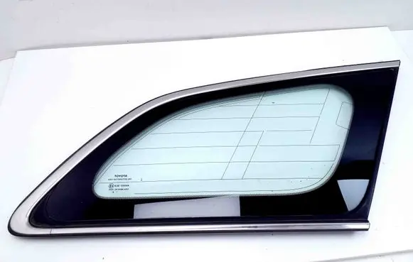 Toyota Avensis T270 Rear vent window glass DOT24M188AS2 43R0048