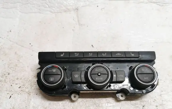 Volkswagen Sharan Climate control unit 7N0907044AR 5HB01225619