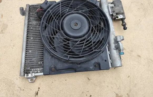 Opel Zafira A Coolant radiator 966849 Nissens 94385