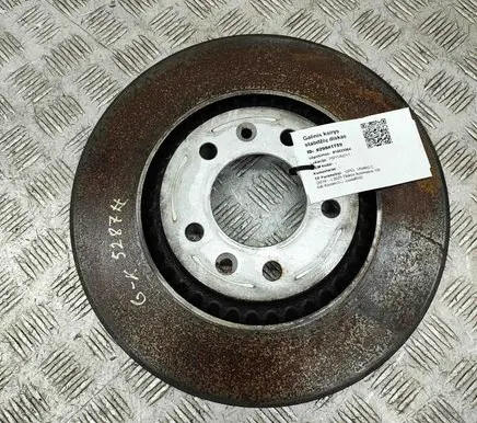Opel Vivaro Rear brake disc 1616394580