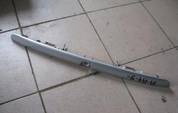 Audi A3 S3 8L Trunk door license plate light bar 8D9827574