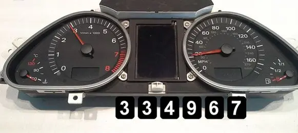 Audi A6 S6 C5 4B Speedometer (instrument cluster) 4F0920950G