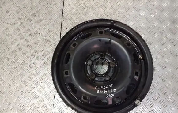 Opel Corsa D R14 steel rim 