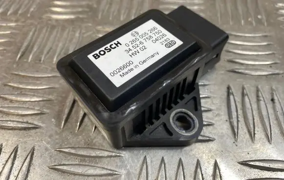 BMW 5 E60 E61 ESP acceleration yaw rate sensor 34526758750 0265005266 0026600