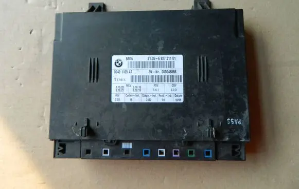 BMW 5 E60 E61 Seat control module 6927311
