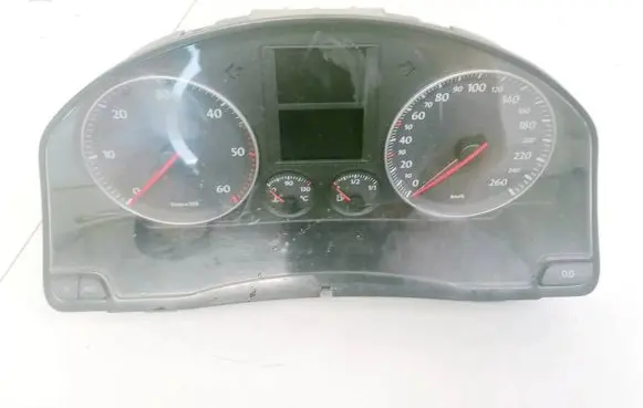 Volkswagen Golf Plus Speedometer (instrument cluster) 1K0920862B V0004000