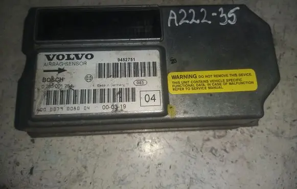 Volvo S80 Airbag control unit/module 0285001254