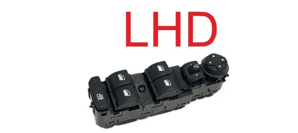 Electric window control switch