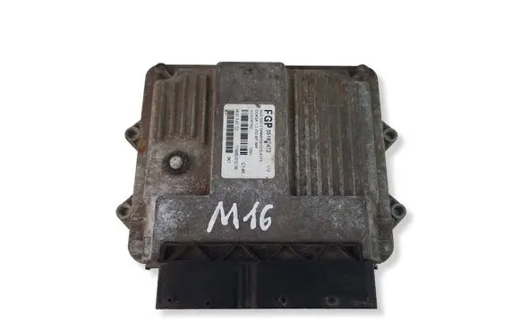 Opel Corsa C Engine control unit/module 55187472 7160001205