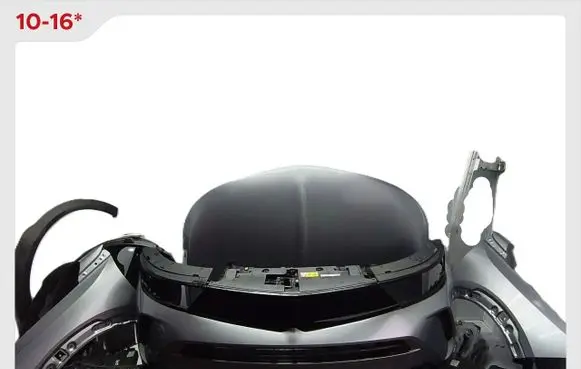 Opel Mokka B Front piece kit 9866313780 98527625F4