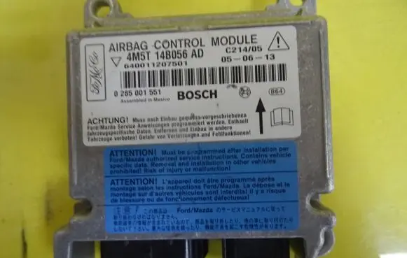 Ford Focus C-MAX Airbag control unit/module 4M5T14B056AD 0285001551