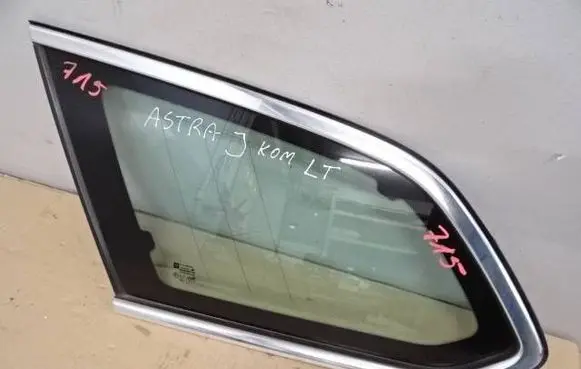 Opel Astra J Rear side window AS2M3236DOT682 E000199 43R001582