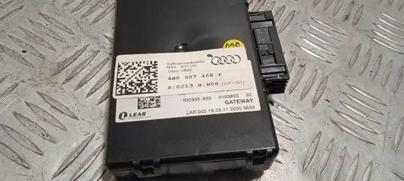 Audi A8 S8 D4 4H Gateway control module 4H0907468F