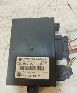 Volkswagen PASSAT B6 Tow bar trailer control unit/module S0004 5DS00840803 8E0907383C