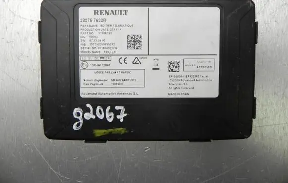 Renault Laguna III Other control units/modules 282757632R G2067