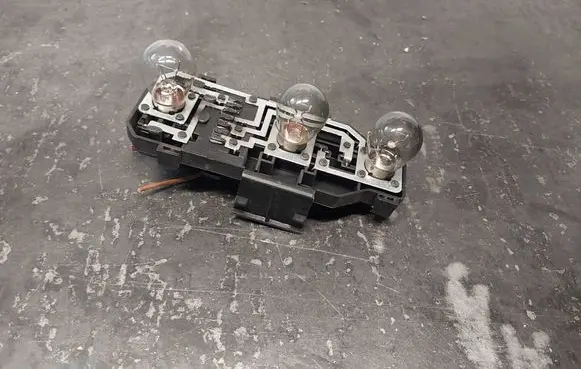Audi A6 S6 C5 4B Tail light bulb cover holder BL3158B