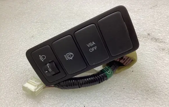Honda Accord Headlight level height control switch M37548
