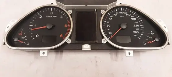 Audi A6 S6 C6 4F Speedometer (instrument cluster) 4F0920901C 4657