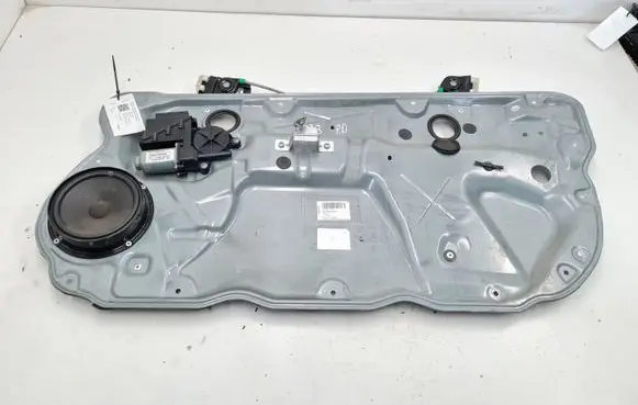 Volkswagen Polo Front door window regulator with motor 6Q3837462J 6Q2959801A