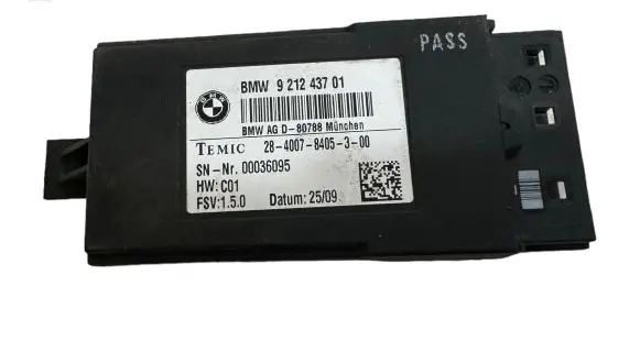 BMW 7 F01 F02 F03 F04 Other control units/modules 921243701 00036095 2840078405300