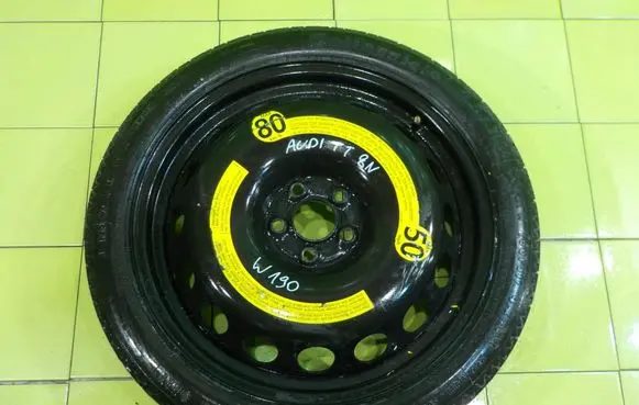 Audi TT Mk1 R18 spare wheel 5X100