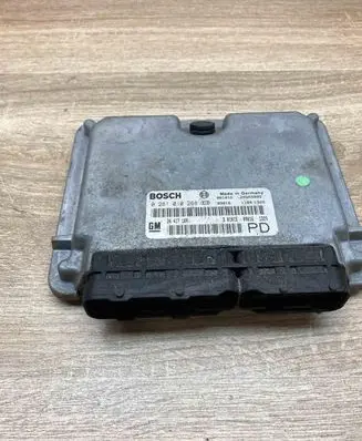 Opel Zafira A Engine control unit/module ECU 0281010268 24417169