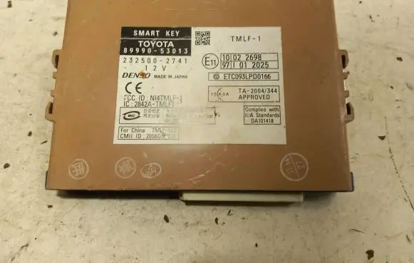 Lexus IS 220D-250-350 Keyless (KESSY) go control unit/module 8999053013 2325002741