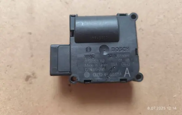 A/C air flow flap actuator/motor